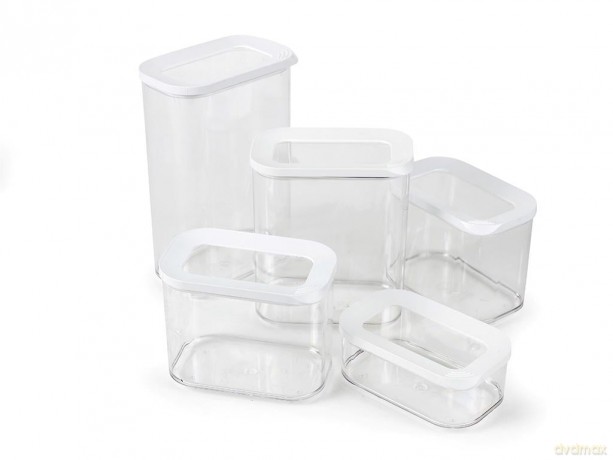 Mepal - Modula Store Box Set - 5 Pcs - White (234026)