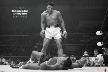 Muhammad Ali (V Liston Landscape) [PLAKAT]