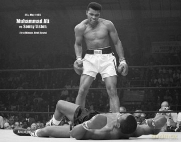 Muhammad Ali (V Liston Landscape) [PLAKAT]