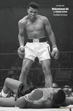 Muhammad Ali (V Liston Portrait) [PLAKAT]