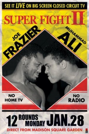 Muhammad Ali Vs Joe Frazier (Super Fight 2) [PLAKAT]