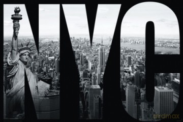 New York - Nyc Mural [PLAKAT]