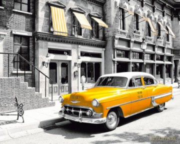 New York - Taxi Car [PLAKAT]