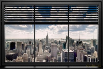New York - Widok Z Okna [PLAKAT]