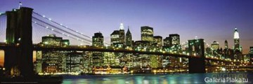 New York (Brooklyn Brook At Night) [PLAKAT]