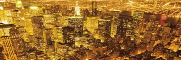 New York (Golden) [PLAKAT]
