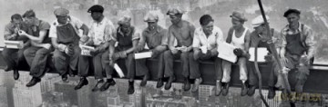 New York (Lunch On A Skyscraper) [PLAKAT]
