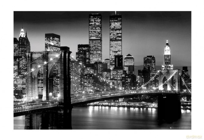 New York (Manhattan Nocą) [PLAKAT]