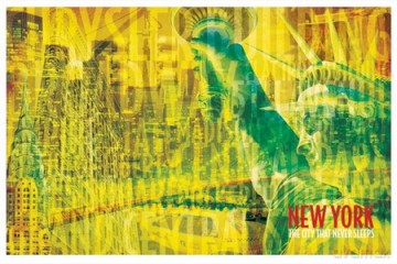New York (The City That Never Sleeps) [PLAKAT]