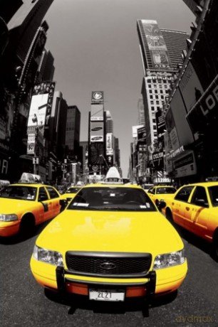 New York (Yellow Cabs) [PLAKAT]