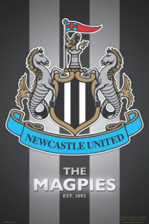 Newcastle United Club Crest 2013 [PLAKAT]