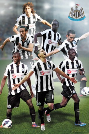 Newcastle United Players 12/13 [PLAKAT]