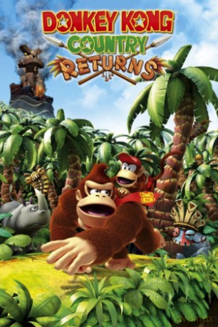 Nintendo Donkey Kong Returns [PLAKAT]