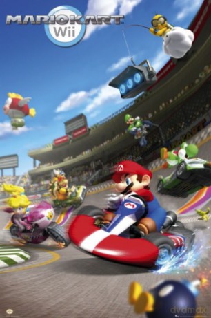 Nintendo Mario Kart Wii [PLAKAT]