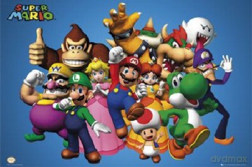 Nintendo Postacie [PLAKAT]