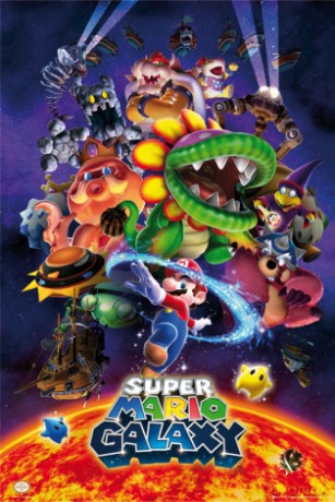 Nintendo Super Mario Galaxy [PLAKAT]