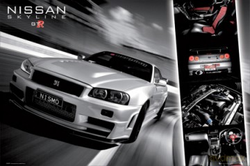 Nissan Skyline Gtr (Easton) [PLAKAT]