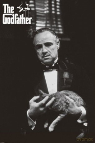 Ojciec Chrzestny (Cat B&W) [PLAKAT]