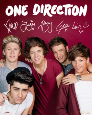 One Direction Maroon [PLAKAT]
