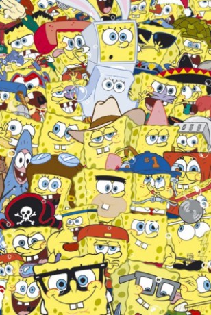 Pan Gąbka - Spongebob Diguises [PLAKAT]