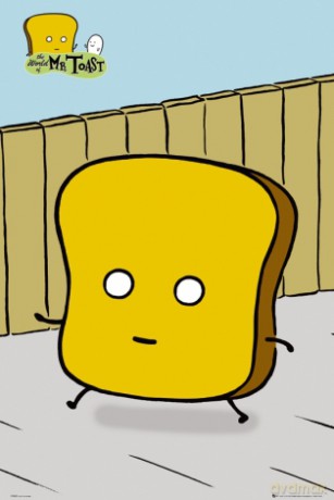Pan Tost - Mr Toast Walking [PLAKAT]