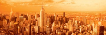 Panorama Manhattanu [PLAKAT]