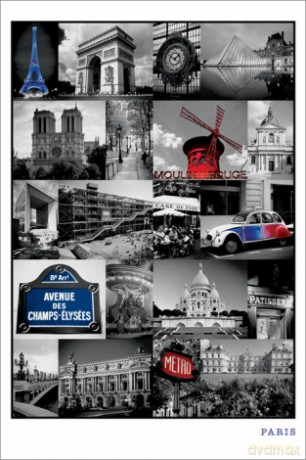 Paryż - Fotki [PLAKAT]
