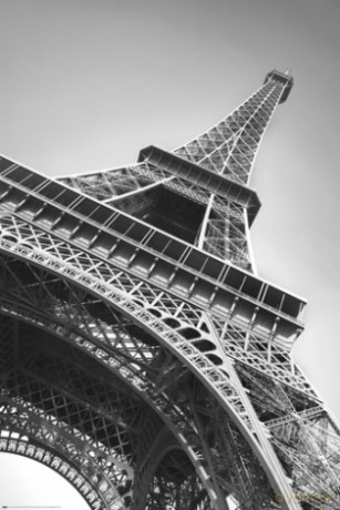 Paryż (la Tour Eiffel) [PLAKAT]
