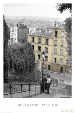 Paryż Montmartre [PLAKAT]