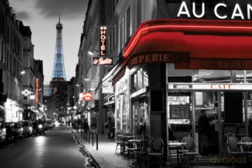 Paryż, Widok Na Wieże Eiffel [PLAKAT]