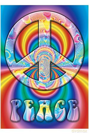 Peace Symbol (Fractal) [PLAKAT]