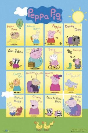 Peppa Pig (Kolekcja) [PLAKAT]