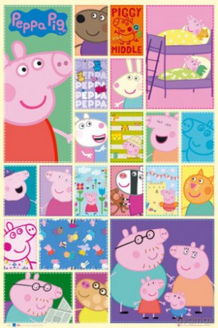 Peppa Pig Grid [PLAKAT]