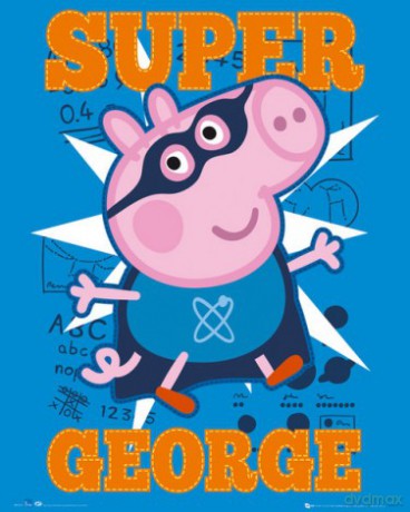 Peppa Pig Super George [PLAKAT]