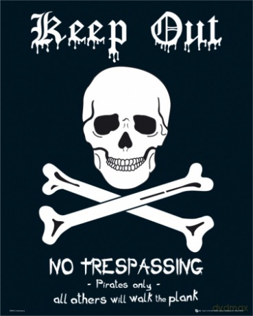 Pirates Keep Out [PLAKAT]