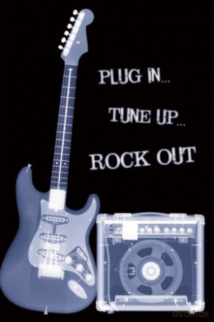 Plug In... Tune Up... Rock Out [PLAKAT]