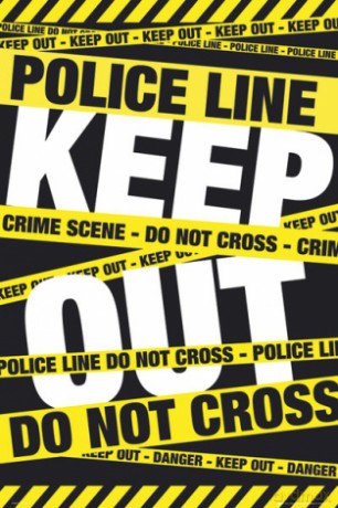 Police Tape Keep Out [PLAKAT]