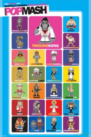 Popmash (Characters) [PLAKAT]