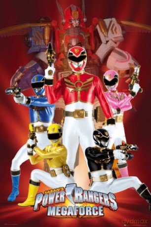 Power Rangers Megaforce [PLAKAT]