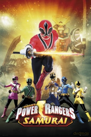 Power Rangers Samurai Group [PLAKAT]