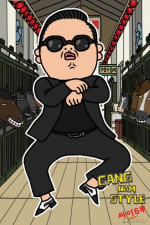 Psy Gangnam Style (Bravado) [PLAKAT]