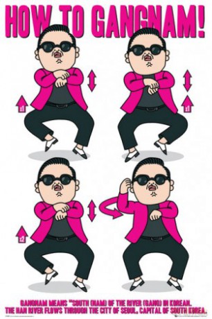 Psy How To Gangnam [PLAKAT]