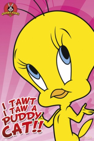 Ptaszek Looney Tunes Tweeety Pie [PLAKAT]