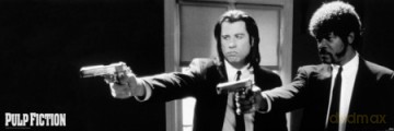 Pulp Fiction (B&W Guns) [PLAKAT]