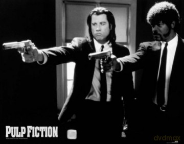 Pulp Fiction (B&W Guns) [PLAKAT]