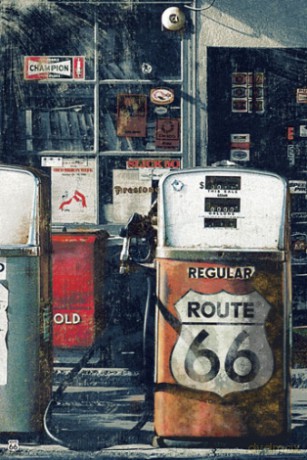 Route 66 (gas Station) [PLAKAT]