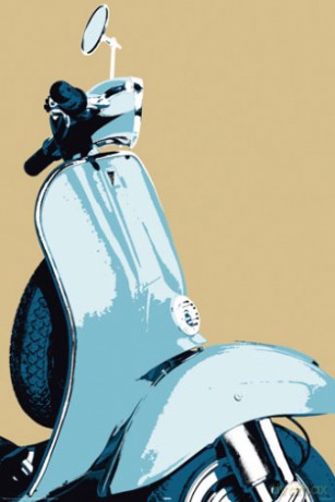 Scooter - Close Up [PLAKAT]