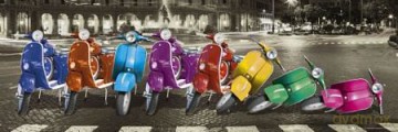 Scooters Rome [PLAKAT]