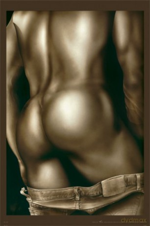 Sexi Męski Tyłek - Akt [PLAKAT]