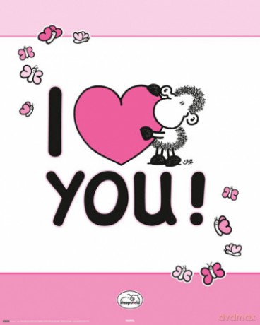 Sheepworld - I Love You [PLAKAT]